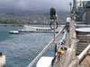 View over forward port side of the Arizona Memorial. (9/19/04)