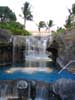 Cave with waterfalls, Marriott at Kaanipali, Maui. (9/20/04)