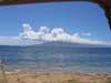 View of Lanai from our cabana on the beach. (9/23/04)