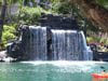 Waterfall at the lagoon, Hilton Waikoloa Village, Hawai'i