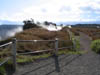 More steam along the caldera rim, Kilauea, Hawai'i