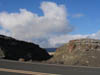 Looking back through the rift, Kilauea, Hawai'i