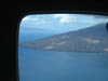 Eastern tip of Lanai, on the flight to Maui