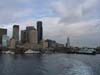 Leaving Seattle by ferry; Smith Tower and skyline