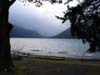 Lake Crescent, gloomy late afternoon